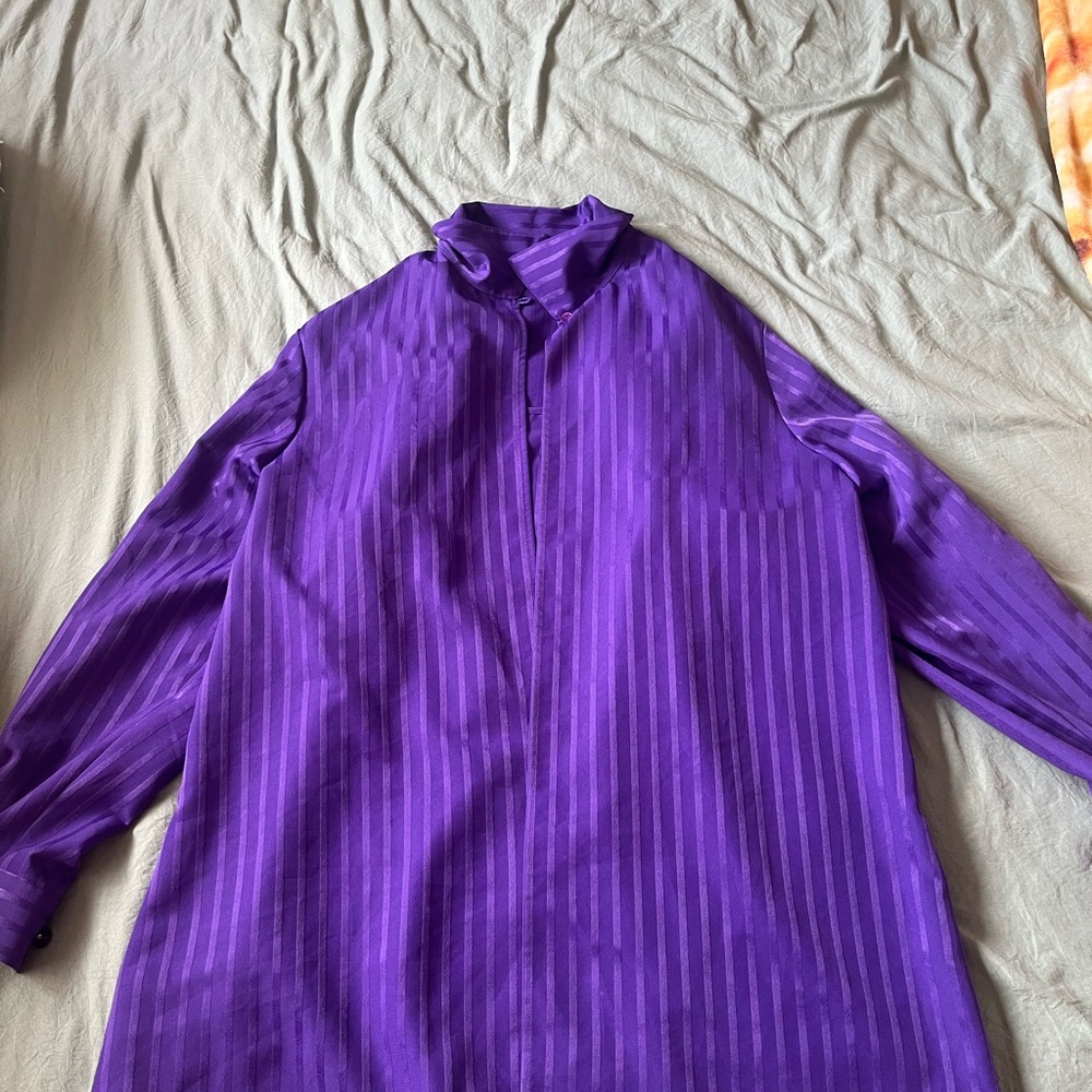 Purple blazer